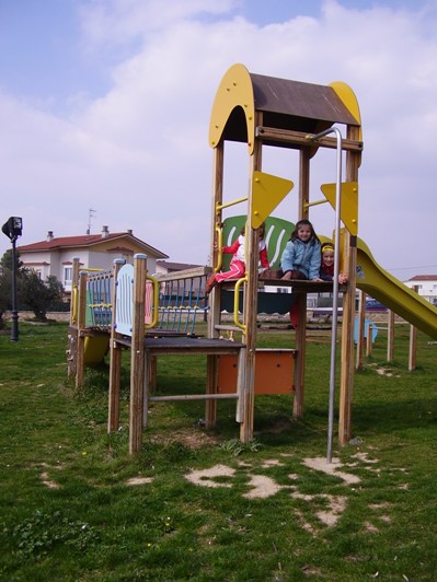 Fotografía del parque de la Iglesia
